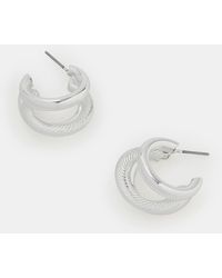 Accessorize - Triple Hoop Earrings - Lyst