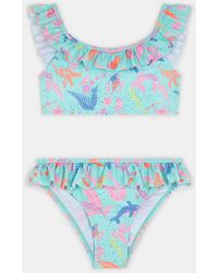 Accessorize - Sparkle Sealife Frill Bikini Set - Lyst