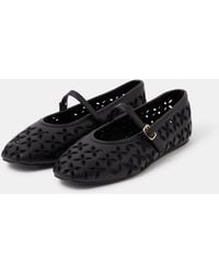 Accessorize - Cut Out Mary Jane Ballet Flats - Lyst