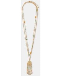 Accessorize - 2-Pack Beaded Filigree Pendant Necklaces - Lyst