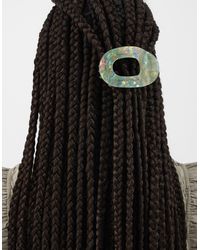Accessorize - Shimmer Flat Claw Clip - Lyst