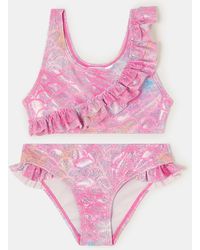 Accessorize - Frill Mermaid Bralette Bikini Set - Lyst