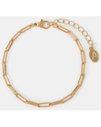 Accessorize - Paperclip Chain Bracelet - Lyst