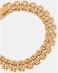 Accessorize - 14Ct-Plated Watch Link Bracelet - Lyst
