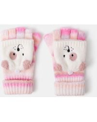Accessorize - Dog Ombré Fingerless Gloves - Lyst