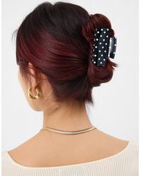 Accessorize - 2-Pack Polka Dot Claw Clips - Lyst