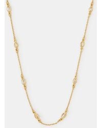 Accessorize - 14Ct-Plated Cubic Zirconia Collar Necklace - Lyst