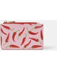 Accessorize - Chilli Print Card Holder - Lyst