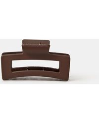 Accessorize - Matte Rectangular Claw Clip - Lyst