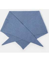 Accessorize - X Good Manners Rib Knitted Triangle Scarf - Lyst