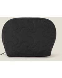 Accessorize - Women's Quilted Wash Bag Black - Lyst