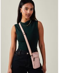Accessorize - Quilted Nylon Phone Bag - Lyst