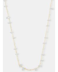 Accessorize - 14Ct-Plated Multi Stone Necklace - Lyst