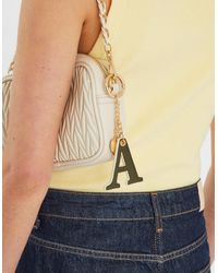 Accessorize - Initial Heart Bag Charm - Lyst