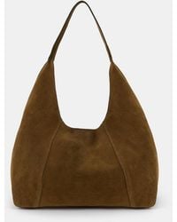 Accessorize - Suede Shoulder Bag - Lyst