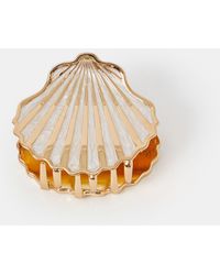 Accessorize - Metal Resin Shell Claw Clip - Lyst