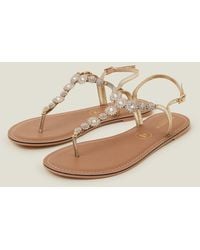 Accessorize - Wide Fit Rome Sparkly Sandals - Lyst