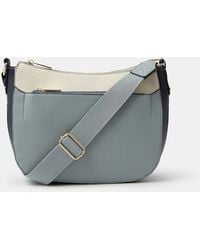 Accessorize - Colour Block Crossbody Bag Leather - Lyst