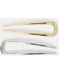 Accessorize - 2-Pack Mix Metal French Hair Pins - Lyst