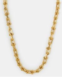 Accessorize - Stainless Steel Horseshoe Chain Necklace - Lyst