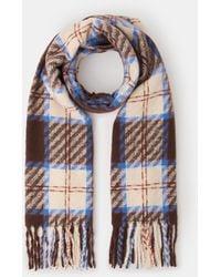 Accessorize - Check Print Blanket Scarf - Lyst
