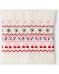 Accessorize - Dog Fair Isle Snood - Lyst
