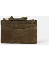 Accessorize - Suede Card Holder - Lyst