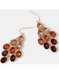 Accessorize - Ombré Chandelier Drop Earrings - Lyst