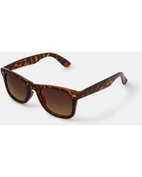 Accessorize - Classic Tort Square Sunglasses - Lyst
