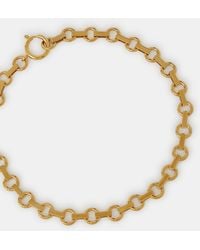 Accessorize - 14Ct-Plated Round Link Chain Necklace - Lyst