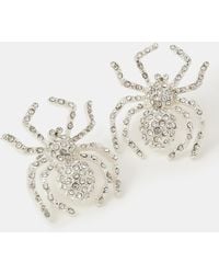 Accessorize - Halloween Spider Stud Earrings - Lyst