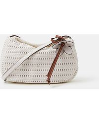 Accessorize - Woven Crossbody Bag - Lyst