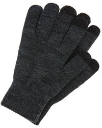 Accessorize Super-stretchy Touchscreen Gloves - Grey