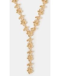 Accessorize - Flower Lariat Necklace - Lyst