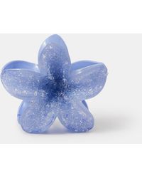 Accessorize - Sparkle Tropical Flower Claw Clip - Lyst