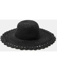 Accessorize - Crochet Floppy Hat - Lyst