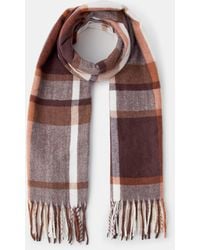 Accessorize - Check Blanket Scarf - Lyst