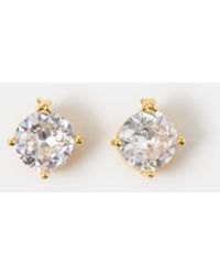 Accessorize - 14Ct-Plated Bling Stud Earrings - Lyst