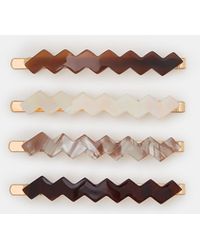 Accessorize - 4-Pack Wiggle Resin Hair Slides - Lyst