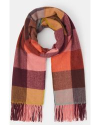 Accessorize - Sadie Check Blanket Scarf - Lyst