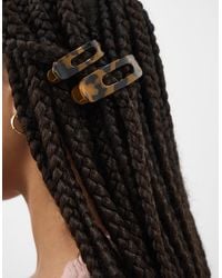 Accessorize - 2-Pack Tort Salon Hair Clips - Lyst