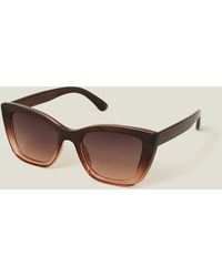 Accessorize - Ombré Crystal Cat Eye Sunglasses - Lyst