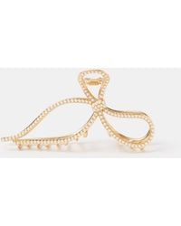 Accessorize - Pearl Bow Claw Clip - Lyst