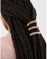 Accessorize - 3-Pack Beaded Hair Bands - Lyst