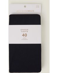 Accessorize - Cotton 40 Denier Tights - Lyst