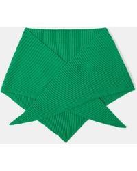 Accessorize - X Good Manners Rib Knitted Triangle Scarf - Lyst