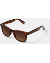 Accessorize - Classic Tort Square Sunglasses - Lyst