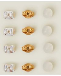 Accessorize - 12-Pack Stainless Steel Butterfly Earring Backs - Lyst