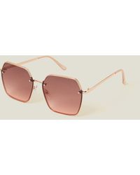 Accessorize - Hexagonal Ombre Sunglasses - Lyst