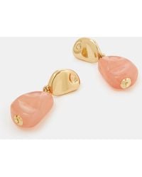 Accessorize - Mini Molten Resin Drop Earrings - Lyst